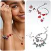 Heart-shaped,Flower Multiple Series Charm Bead Applicable to Original European Plating Silver Jewelry &DIY Making Gift