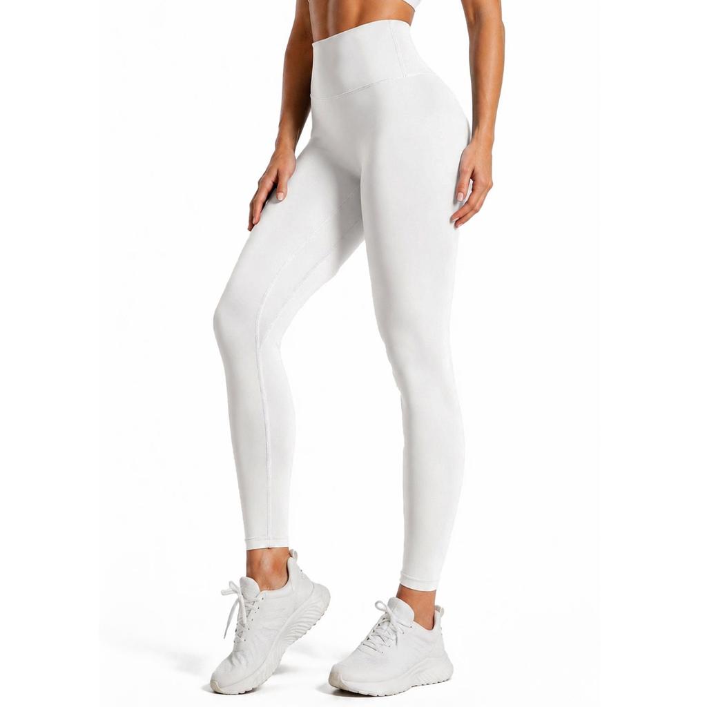 Calça de Yoga Feminina de Malha de Seda de Cintura Alta - Primavera/Verão, Levanta Bumbum, Secagem Rápida, Absorção de Suor, Calça de Corrida.