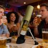 Fun Beer Opener Mortar Bottle Automatic Mechanical Fast Smooth 12oz One-Hand Operation Cap Remover for Home Bar Parties BBQ Gatherings Barbecue