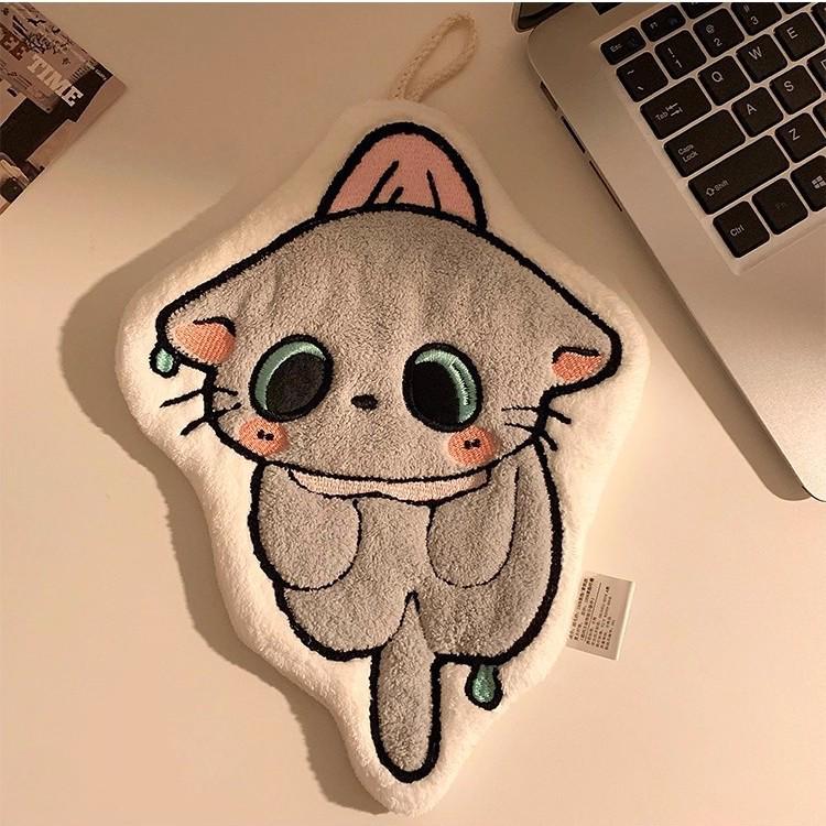 

Adorable Puppy Hanging Towel: Thick, Absorbent for Bath & Kitchen