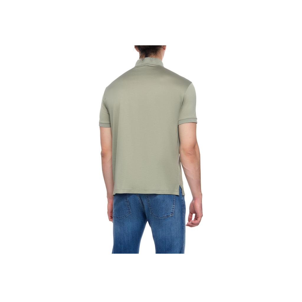 Emporio Armani Cotton Short Sleeve Straight Fit Polo Shirt Men tops 8N1FB6-1JUVZ-0606