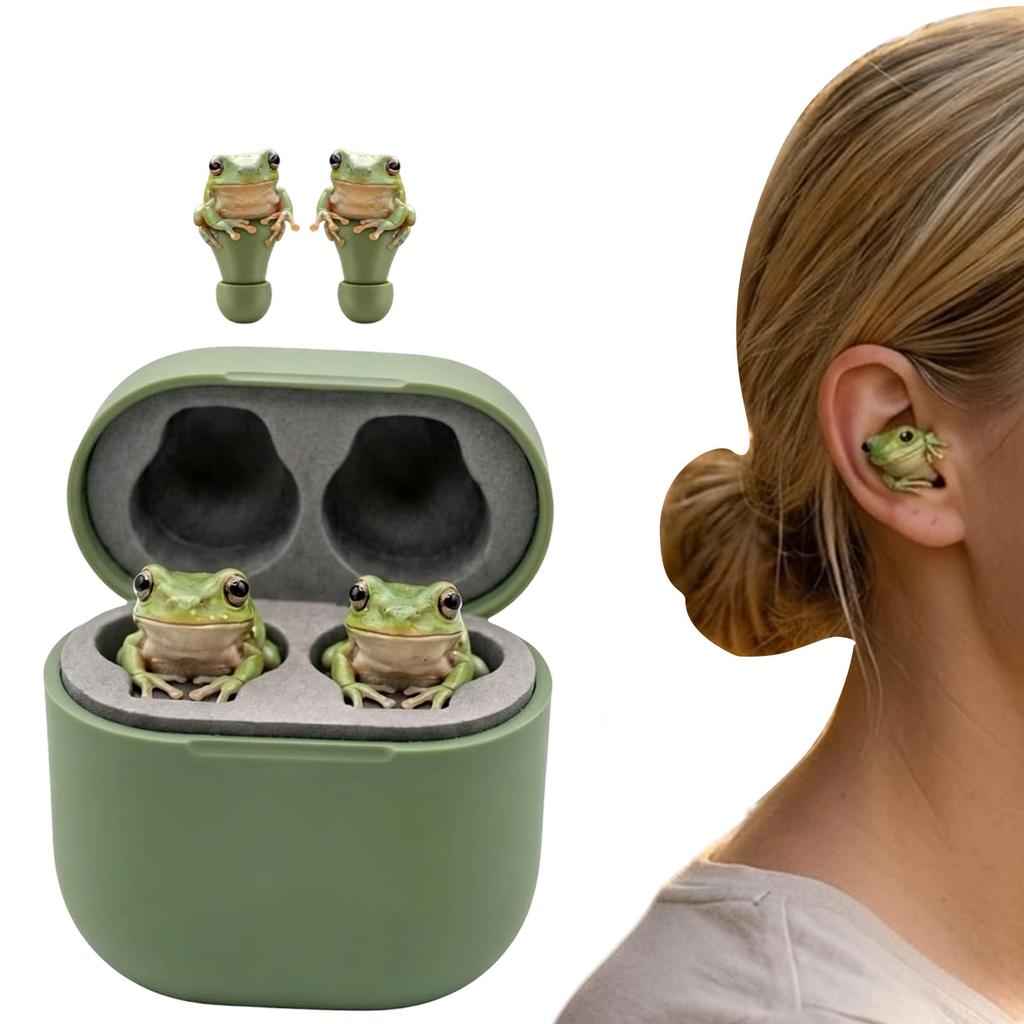 Earbuds Wireless Bluetooth Headphones Headphones Animal Shape Daily Turtle Tree Cute Charging Case 3D Stereo Plug Cute Cartoon