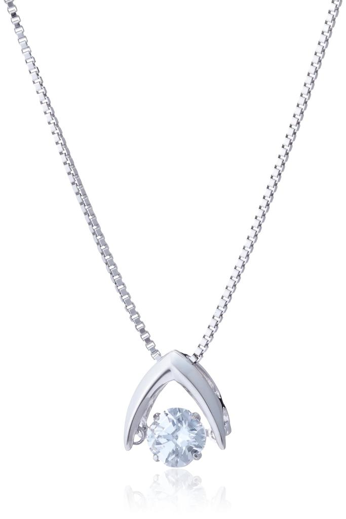 New Crossfor New York Silver Necklace Good Future Series [Crossfor York] NYP-555