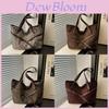 Leopard Print Tote Bag For Women Large Capacity With Magnetic Closure For Daily Use