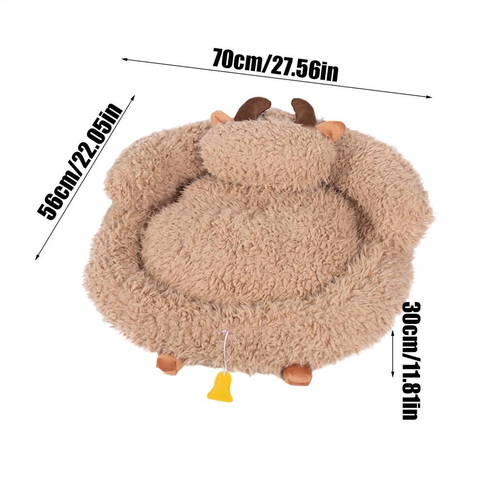 Cat Cave Bed Warming Sleeping House Tunnel Indoor Cat House Bed For Cat Outdoor Christmas Winter Outside Home Travel Bedroom