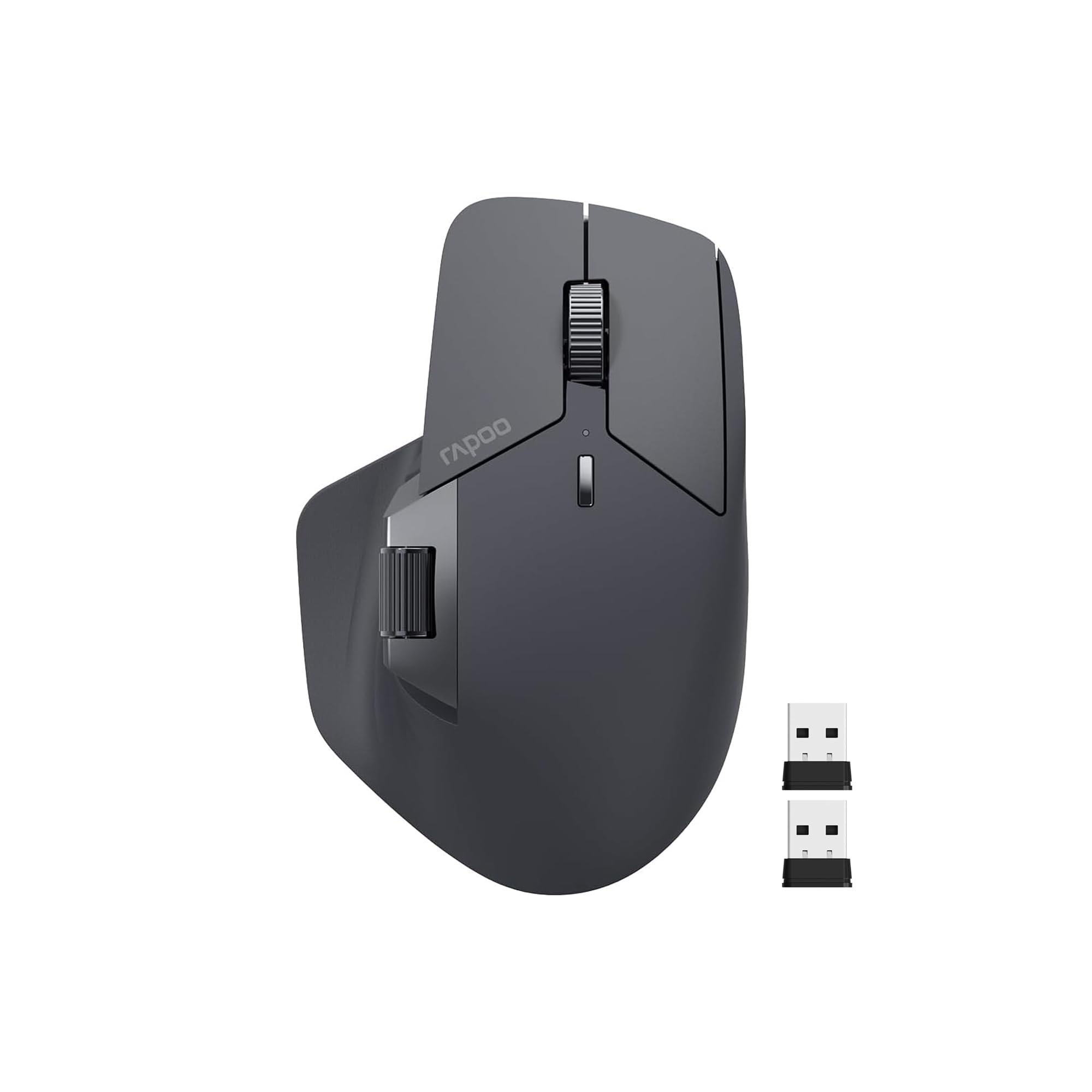 

Officially licensed in Japan: Rapoo MT760L USB Wireless, Bluetooth Connectivity, Rechargeable Hybrid Mouse, Silent Optical, 4000dpi, Multi-Pairing