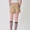 MEA DOLPHIN APRON SHORTS [BEIGE]