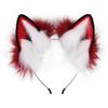 Handmade Plush Animal Ear Headband Cosplay Party Costume Wolf Fox Ears Hair Accessory Unisex