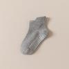 6Pairs Cotton Baby Solid Socks Non-slip Toddle Walking Socks Cute Kids Tube Sock  First Walkers