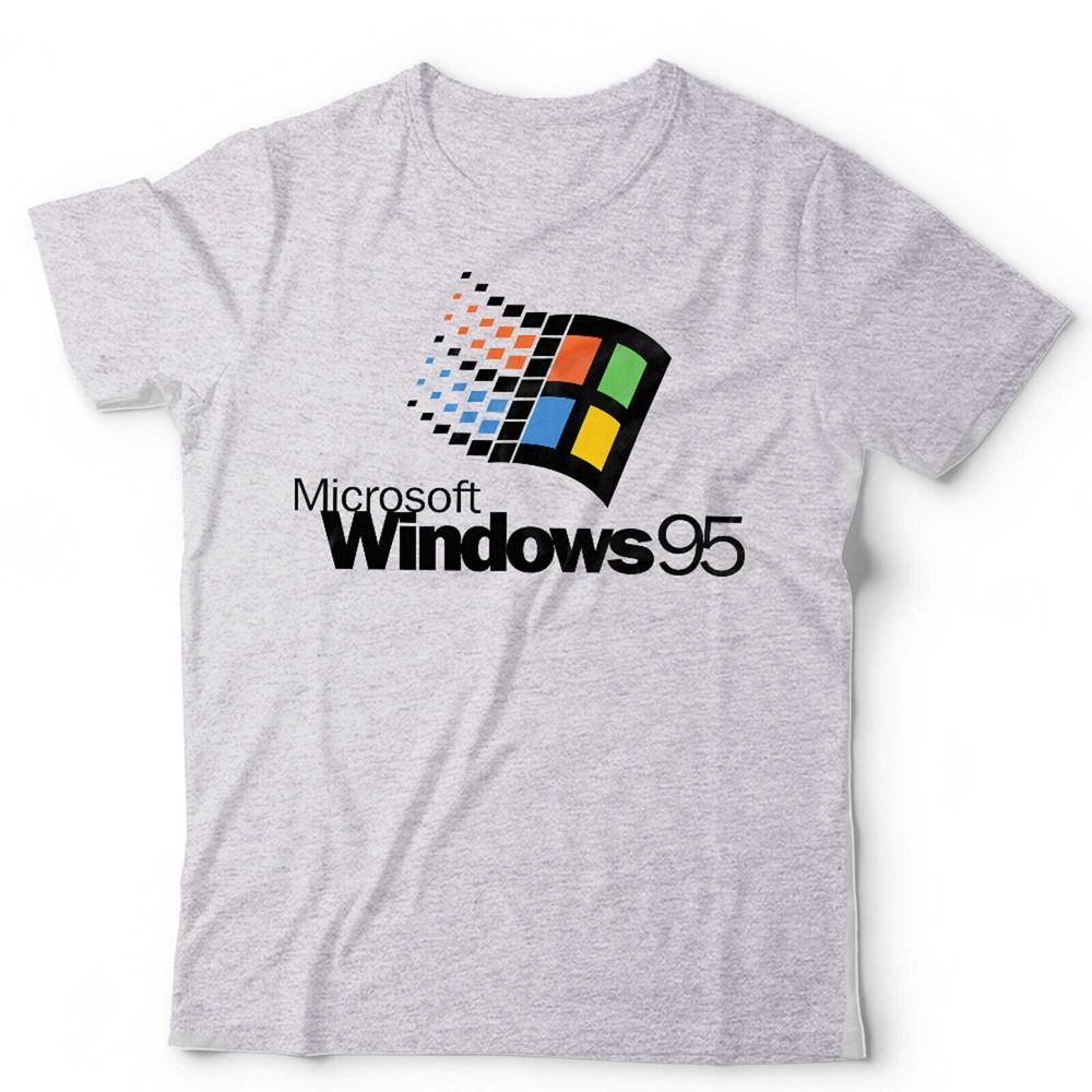 

W95 Computer Tshirt Unisex Retro Vintage 90 s Iconic Desktop OS Programme 3XL