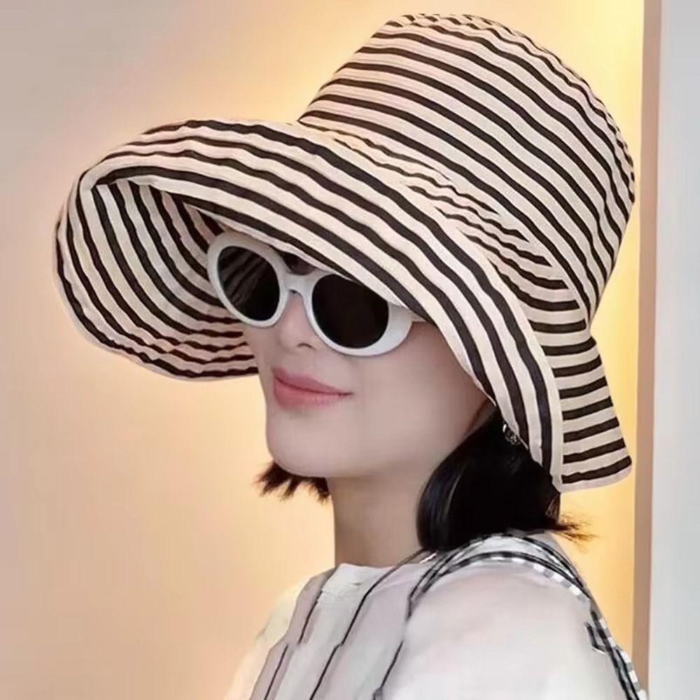 1Pcs Foldable Sun Cap Sunproof Sunscreen Basin Hat New Summer Hat  Women