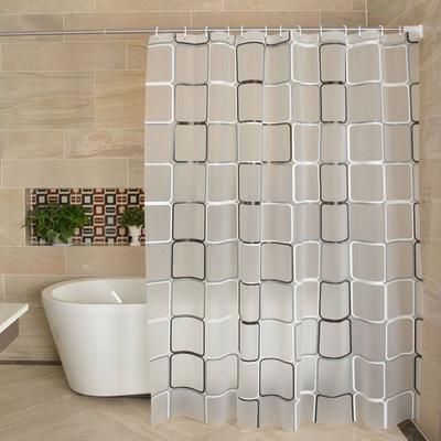 1PC Waterproof PEVA Shower Curtain Liner Transparent Curtain Bath for Bathroom Shower Curtain