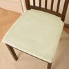 Modern Velvet Dining Chair Cover Elastic Anti-slip Chair Cushion Cover Soft Dust-proof Seat Cover for Home&Hotel Decoration