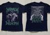 Band Napalm Death Double Sided Tour T-Shirt Full Size BS619