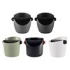 Coffee Knock Box Black Anti Slip Coffee Grind Dump Bin With Detachable Knock Bar Residue Box Coffee Tools Cafe Accessories
