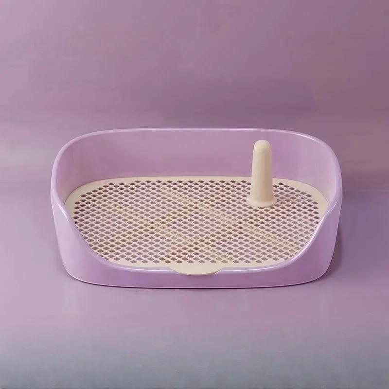 Large Size Portable Dog Training Toilet-Pet Litter Box Puppy Pad Holder Tray Indoor Dog Potty for Dogs Puppies Training Supplies
