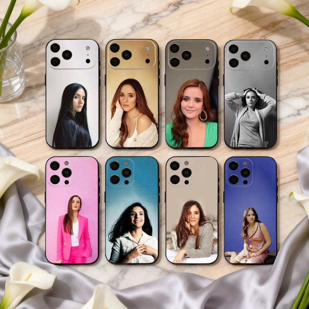 Actress C-Catalina S-Sandino Moreno Phone Case For iPhone 17,16,15,14,13,12,11 Plus,Pro Max,XS,Soft Silicone Black Cover