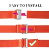 Adjustable Single-user Lifting Straps, Transport Belt for Heavy Bulky Items Home Office Use