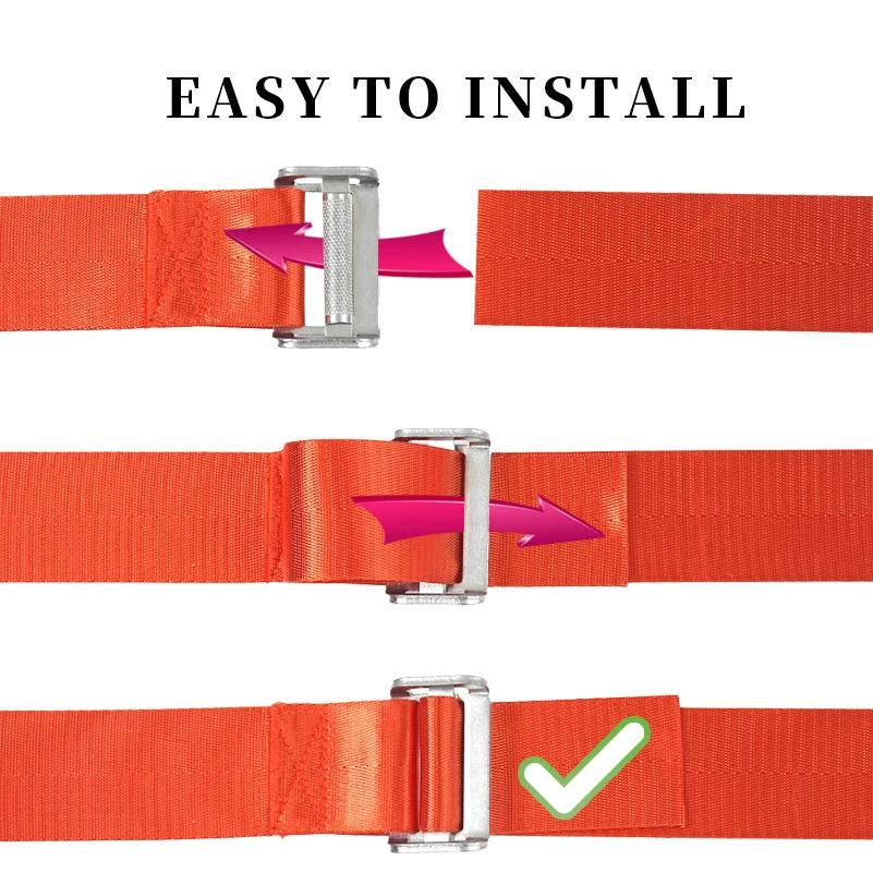 Adjustable Single-user Lifting Straps, Transport Belt for Heavy Bulky Items Home Office Use