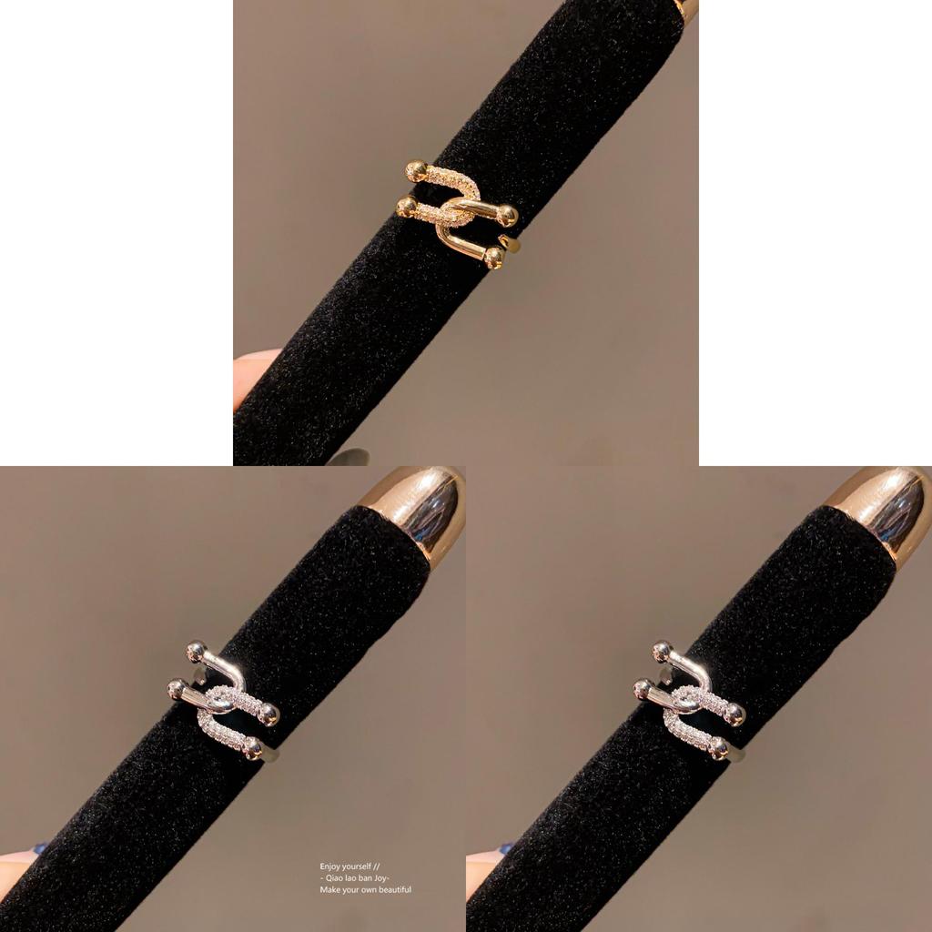 Handmade Gold And Silver Gothic Festival Ring Featuring Zircon Stones For Womens Accessories