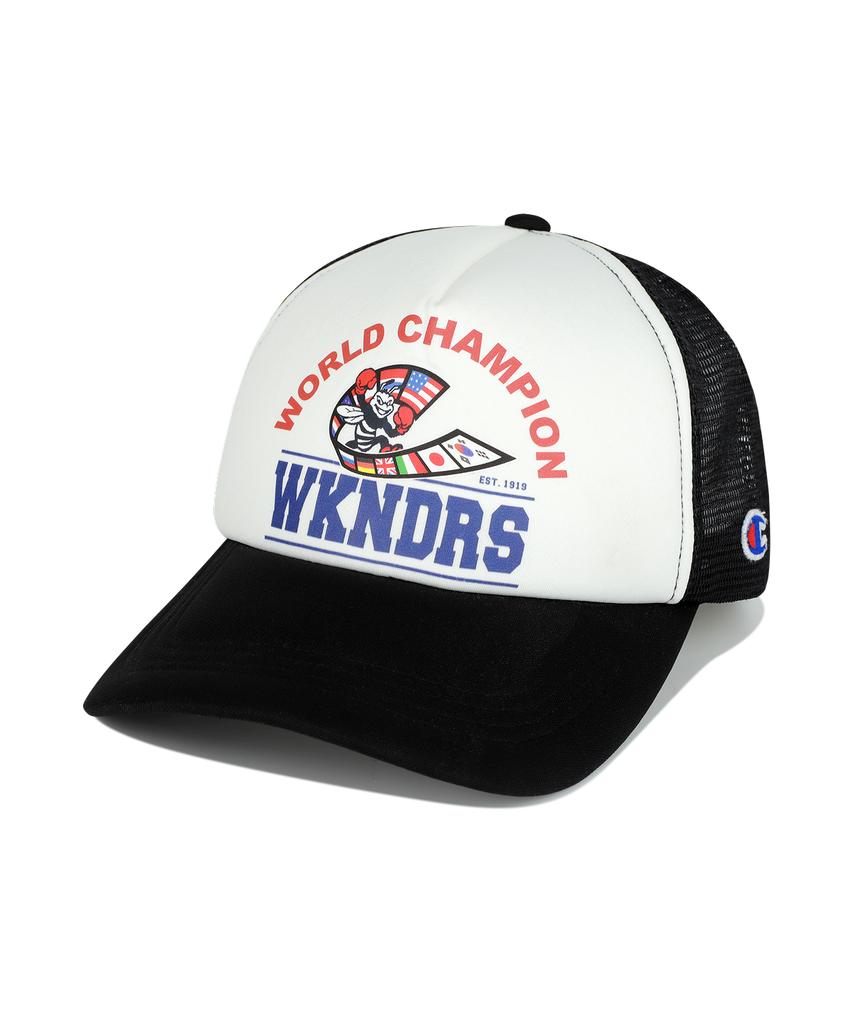 WKNDRS Champion Trucker Cap (Black)