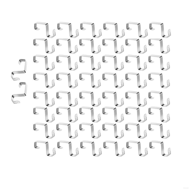 50 Pieces Small Gutter Hook Decoration for Securing Christmas Light on Eaves Gutters and Balconies Daily Casual Use HX6C