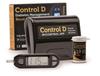 Control D Blood Glucose Monitor Glucometer with Pack of 10 Strips, Black