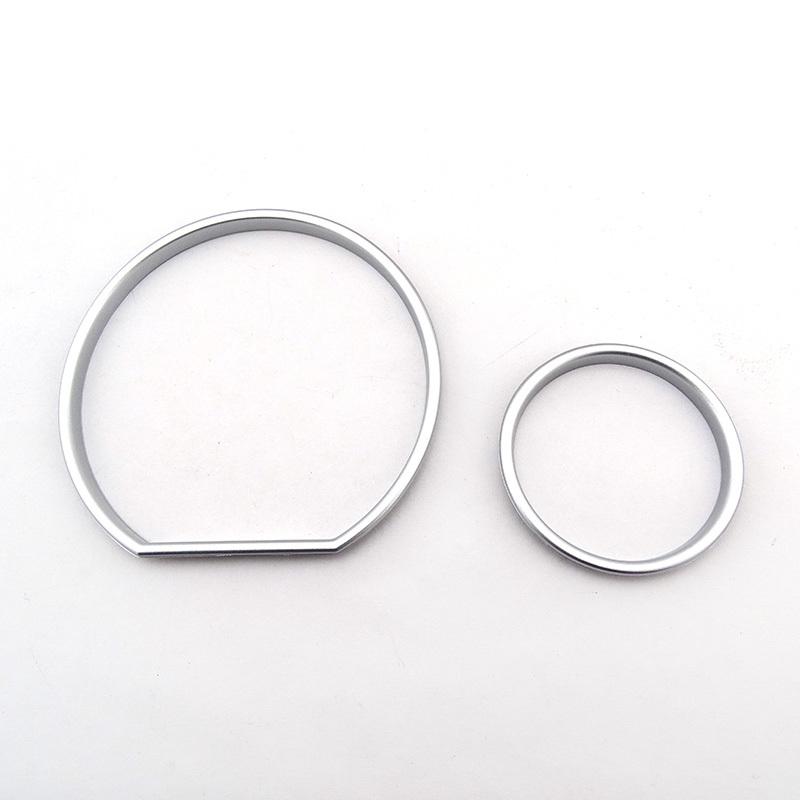 Décor Compteur de Vitesse Chrome Mat Cadre de Tableau de Bord Anneau de Cadran Chrome Pour BMW E36 M M3 GT Z3