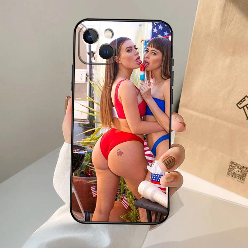 Lana Rhoades Phone Case For iPhone 17 Air 16 15 14 11 12 13 Pro Max 12 13 mini 15 16 Plus 16e Cover Coque