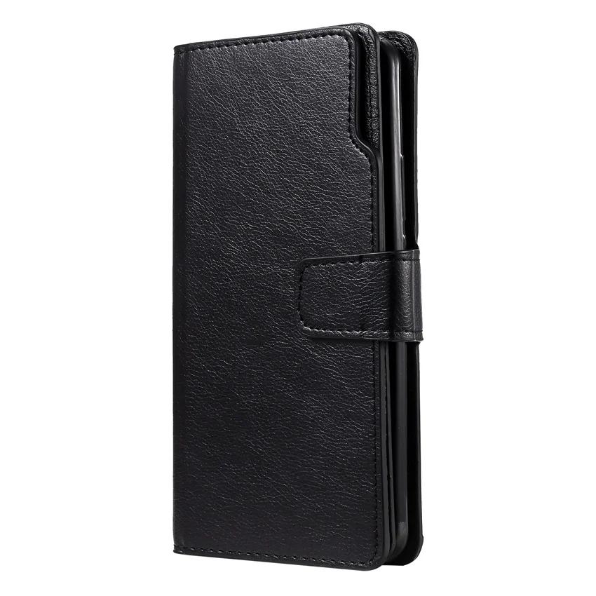 Kožené Pouzdro Pro Samsung Galaxy S24 S25 S26 Ultra S23 FE S22 S20 S21 S10 Plus Note 10 20 9 5G Flip Slot Na Karty Peněženka Kryt Na Telefon