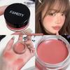 FAMOTY Multi-Use Blush & Lip Cream: Natural Sheer Highlighter for Universal Complexion Enhancement