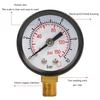 40mm Pool Filter Water Pressure Dials Hydraulic Pressure Gauge Meter Manometer 1/8" NPT for Air Compressor Water Systems