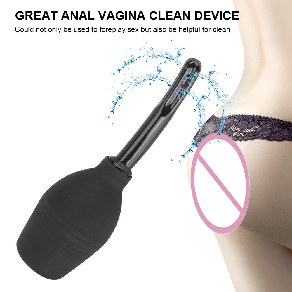Health Hygiene Tool for Men Women Anal Cleaner Enema Cleaning Container Vagina Cleaner Douche Anal Shower Enema Bulb