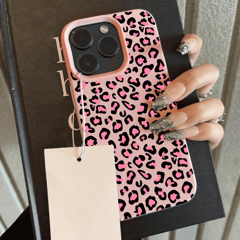 HOT Luxury Leopard Print Cool Lichee Leather Pattern Phone Case For Redmi A5 A3 A1 14C 13 12 12C 10 9 9A 9T 9C 8  K60 Ultra