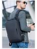BANGE Wasserdichter Herren Business Sport Rucksack mit USB Laptopfach
