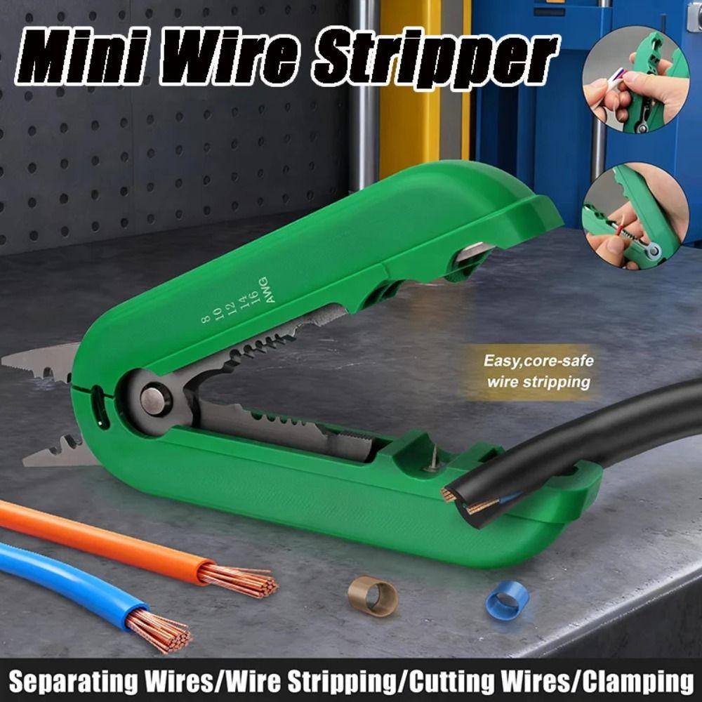 Small Micro Wire Strippers Anti-slip Cable Plier Wires Stripping Tool  for Professional