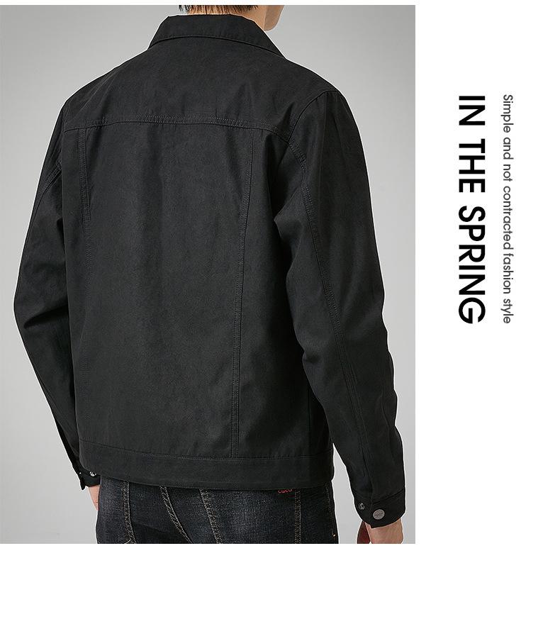 Herrjacka i borstat mockatyg - Brittisk stil, Vår/Höst Trend