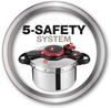Pressure Cooker Tefal P4620768 Clipso Minut' Easy 6 L