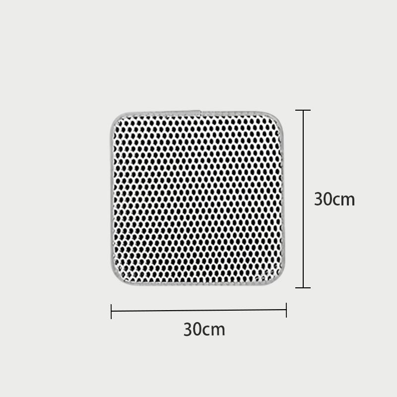 Cat Litter Mat Pet Toilet Waterproof Double Layer Pet Litter Box Mat Non Slip Sand Cat Washable Mat Clean Pad Pet Clean Supplies