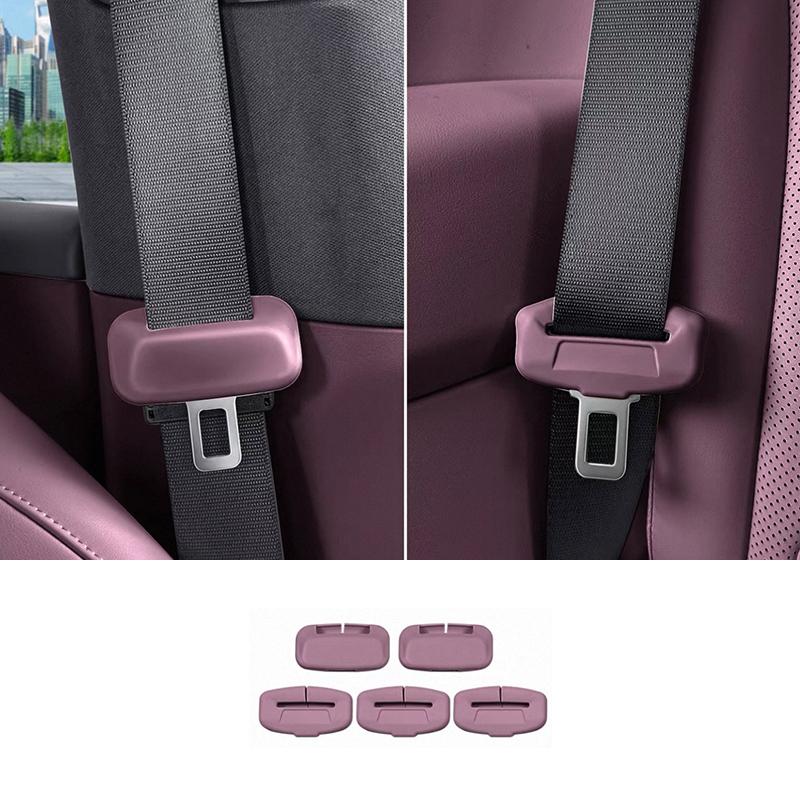 For Chery iCAR V27 ICAUR V27 2026 Seat Belt Protective Cover Silicone Collision Protection Cover Interior Accessories