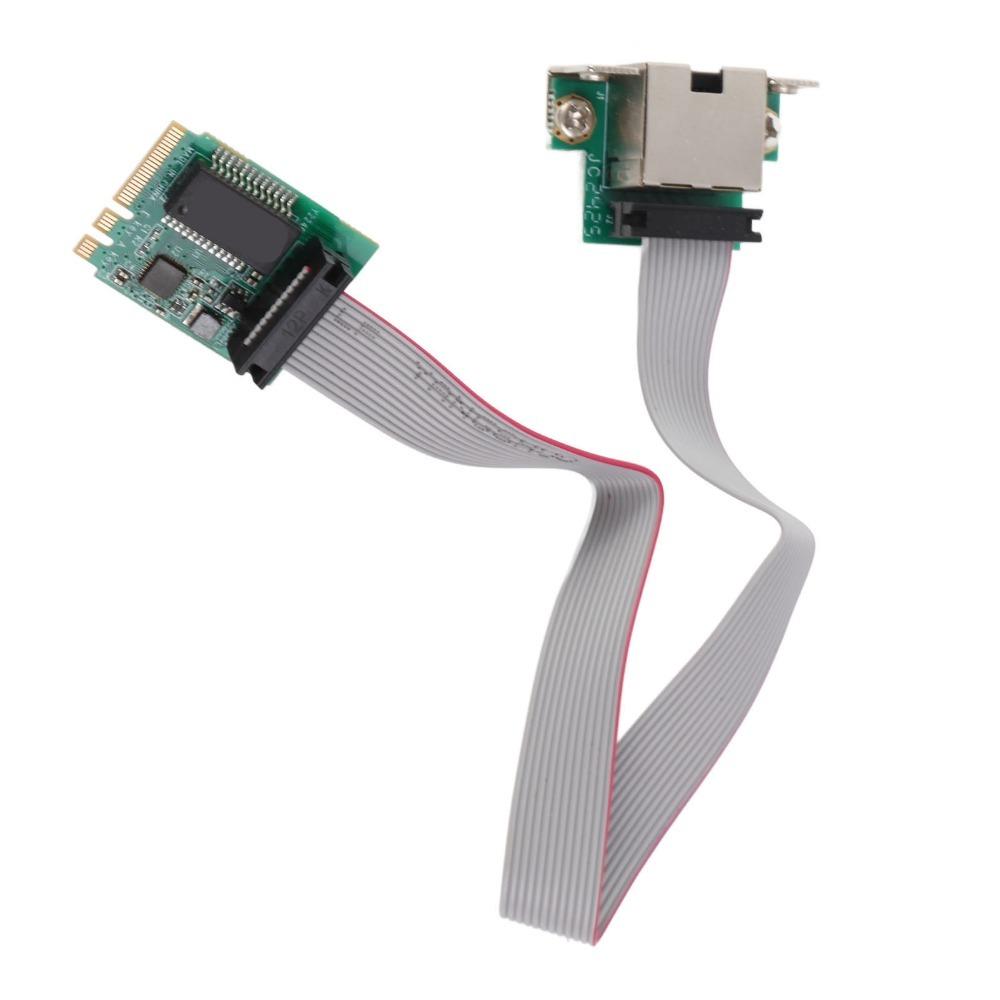 

Plug and Play Gigabit Ethernet Card Mini PCI Express Network Card Desktop Computer