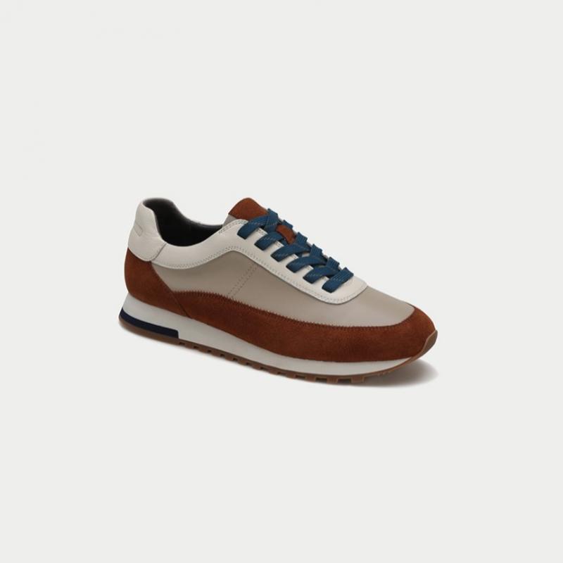 Thommcan Men S Comfort Jogger SneakerS Brown 9tmva15S3S