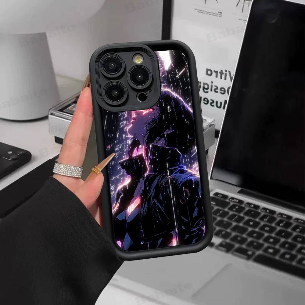Phone Case Anime G-ghost In The S-shell for Samsung S26 S25 S24 S23 S22 S21 S20 F06 M16 Note 20 FE Ultra Soft Silicone TPU Cover