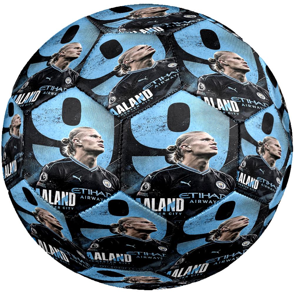 Manchester City Theme Size 5 Soccer Ball, Suitable for Both Indoor and Outdoor Matches, a Gift Suitable for Everyone.