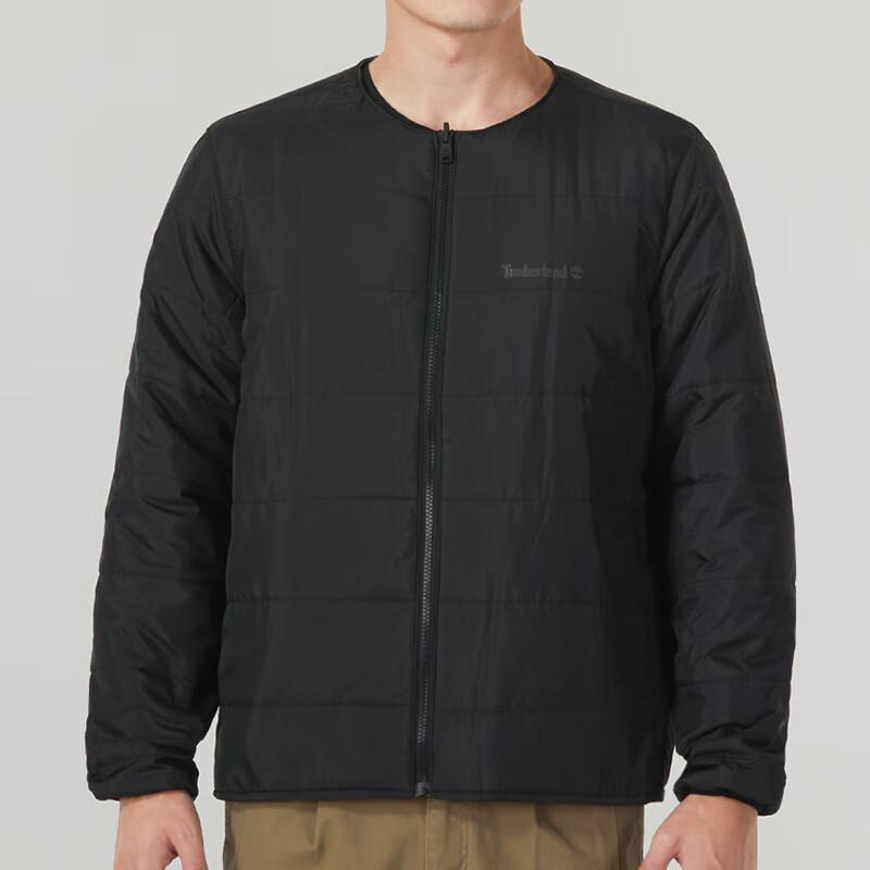 Timberland Solid Color Windproof Cold Resistant Three In One Jacket Men Jackets Black A6M4N001