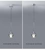 Adjustable Italian Minimalist LED Pendant Light for Bedroom or Entryway