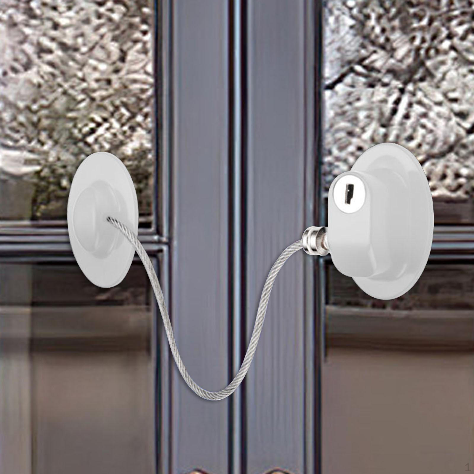 

Захист від дітей Замок для шафи, Шафи для захисту від падіння вікна Кабель Холодильник білий