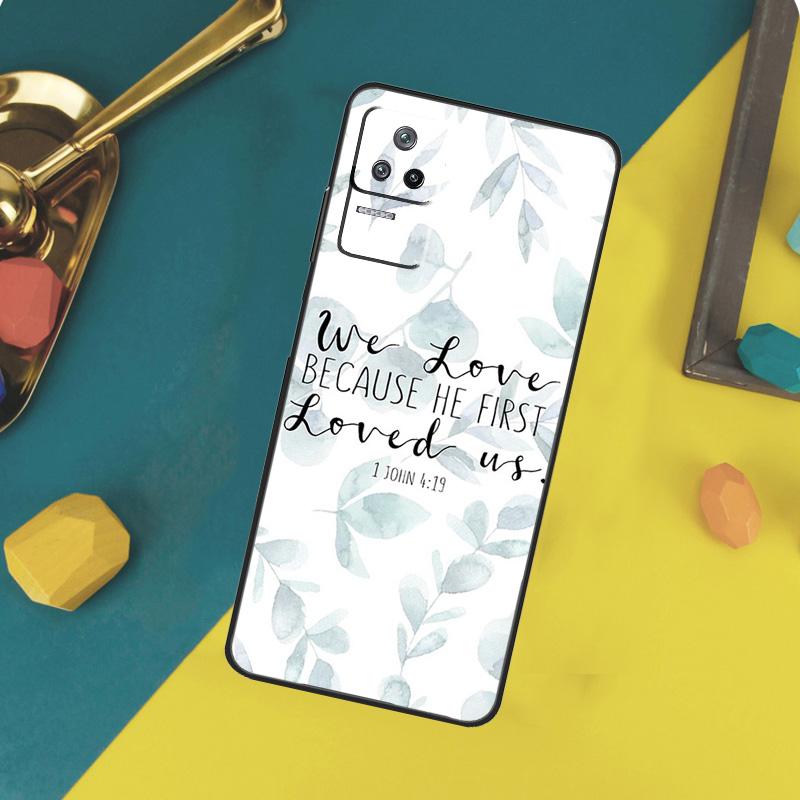 Bible Verse Christian Quote Case For Xiaomi 13T 11T 12T 14T Pro 13 14 15 Ultra POCO X7 Pro X3 X5 X6 F5 F6 M6 Pro Funda