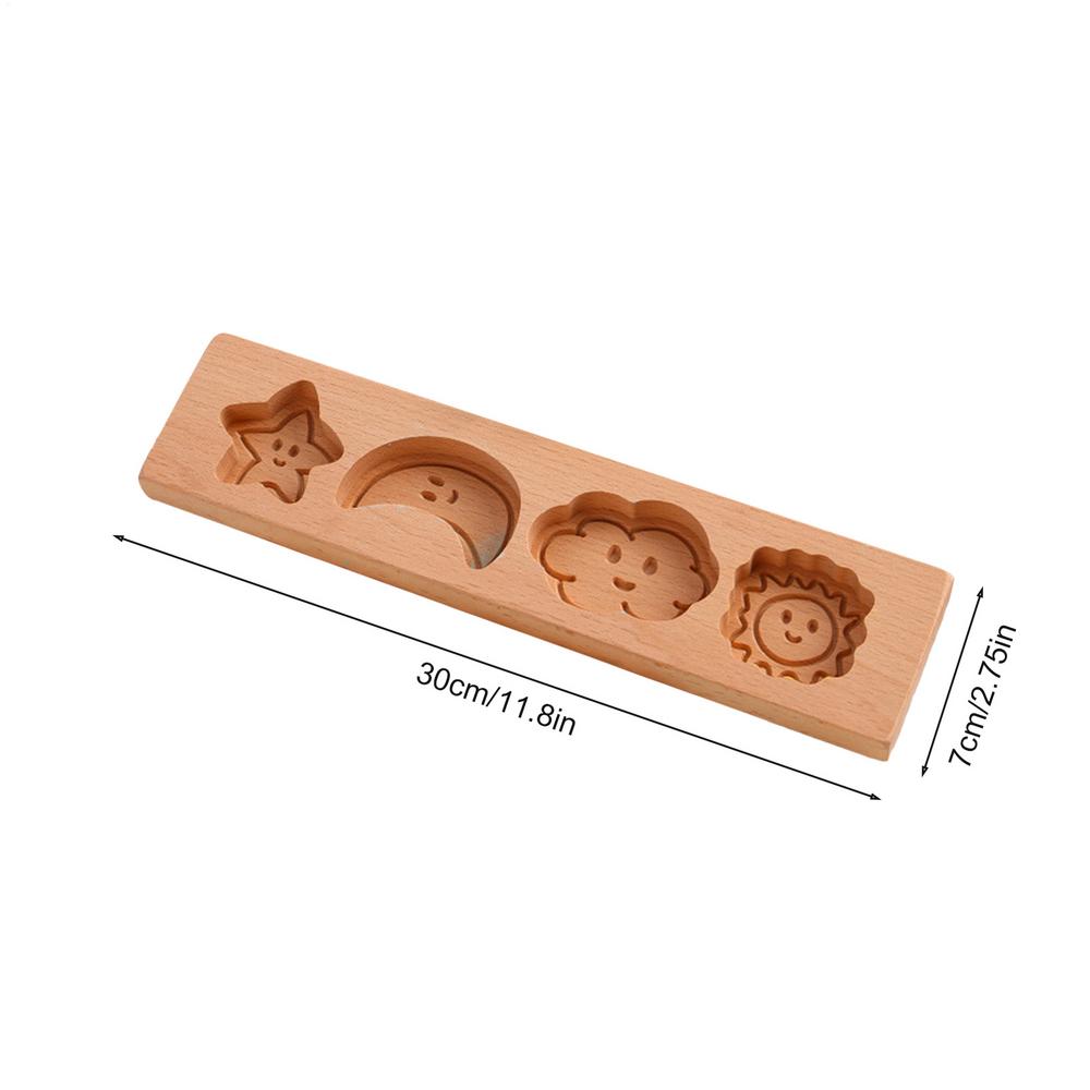 Wooden Baking Mold Cake Dessert Model Printing Cookie Baking Tool Make Biscuits Mold Accessories Chocolate Mold