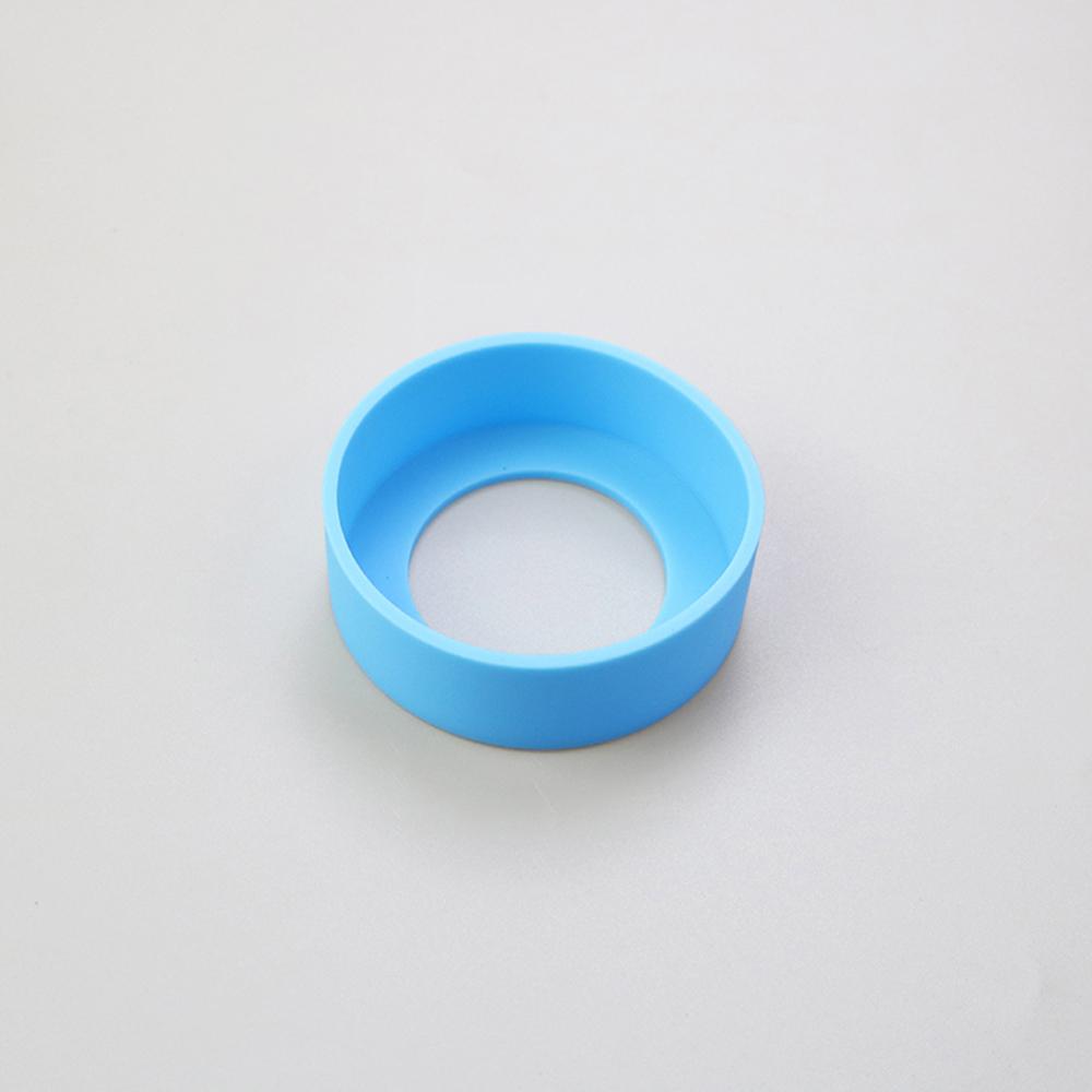 28 Colors 6.0CM Silicone Cup Bottom Cover 60MM Cup Bottom Ring Coaster Sleeve Sheath Wear-resistant Anti-fall Bottom Cover